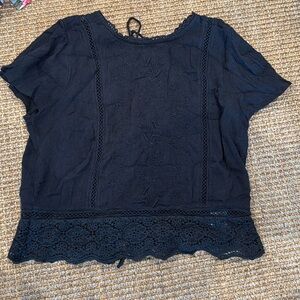 Abercrombie and Fitch Embroidered Blouse